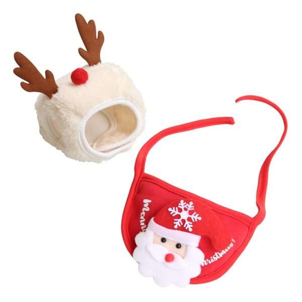 Gorrito + Pañuelo Reno Navideño - Imagen 2