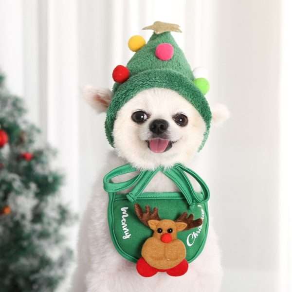 Gorrito + Pañuelo Árbol Navideño