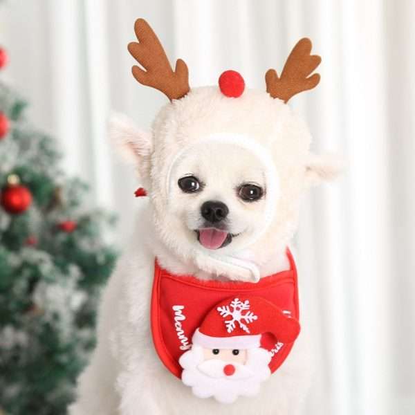 Gorrito + Pañuelo Reno Navideño