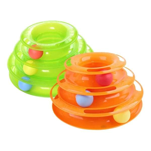 Torre de 3 Niveles con Pelotas