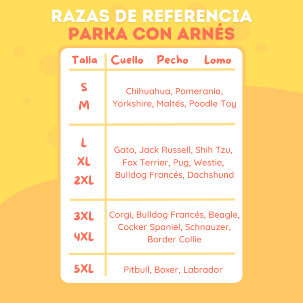 Parka con Arnés Impermeable - Imagen 7